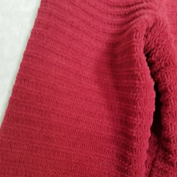 J Jill Chenille Women's Size XS Textured Sweater Pullover Soft Cozy Cabincore - Picture 5 of 9